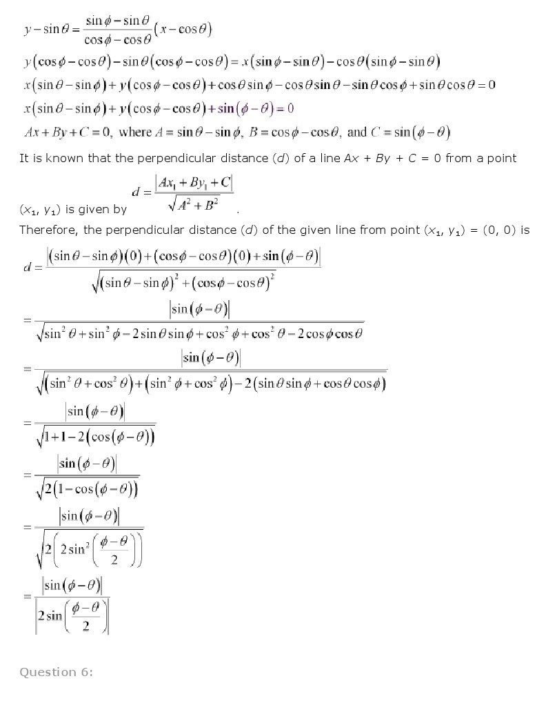 11th, Maths, Straight Lines 48