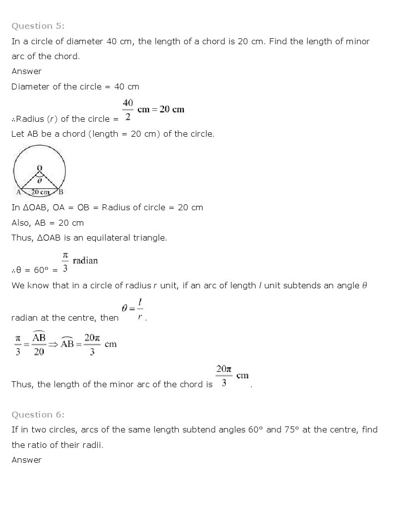 11th, Maths, Trigonometric Functions 4