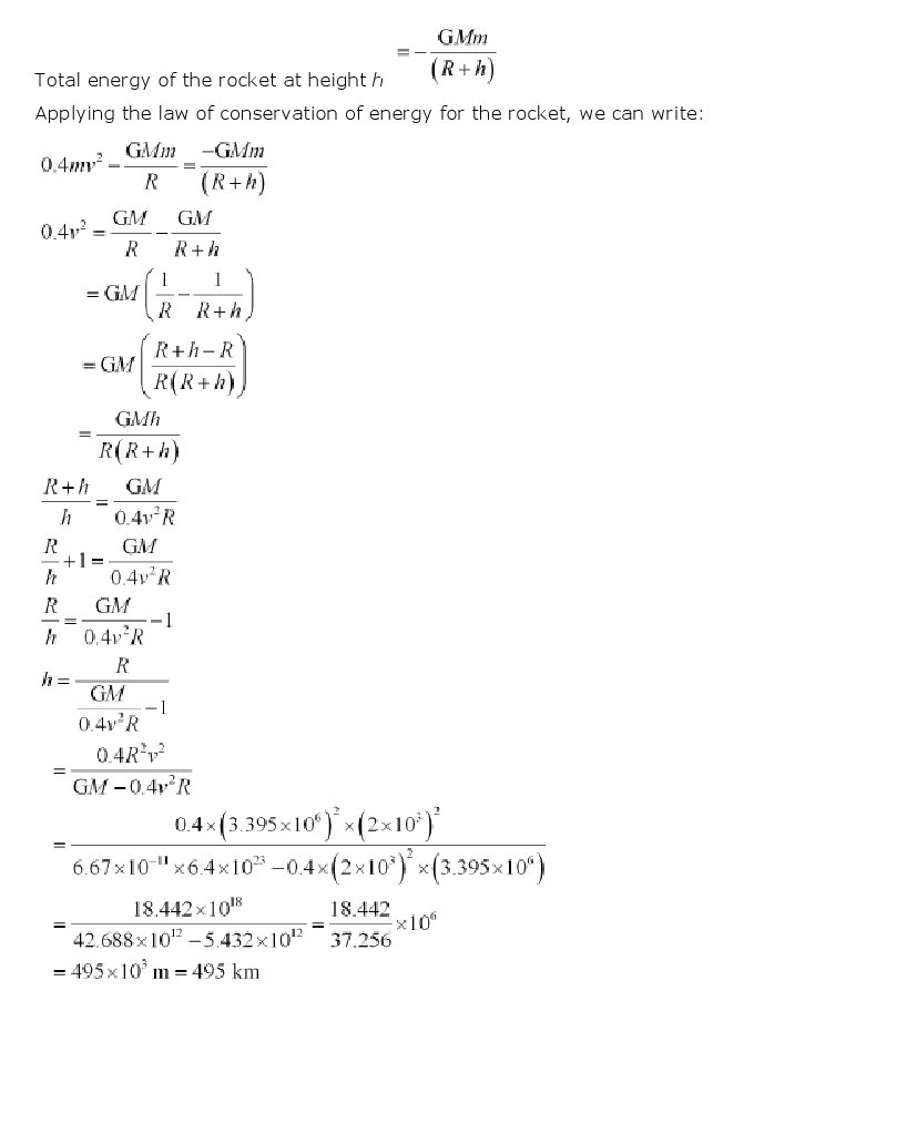 11th, Physics, Gravitation 23