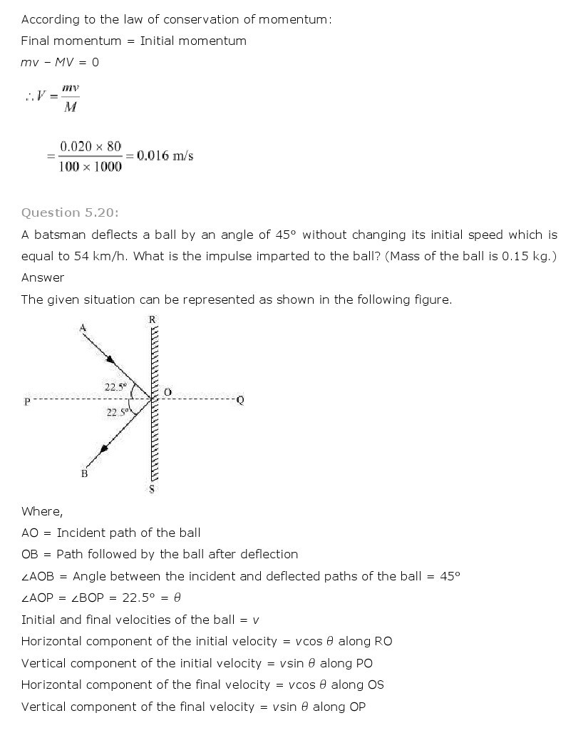 11th, Physics, Laws of motion 18