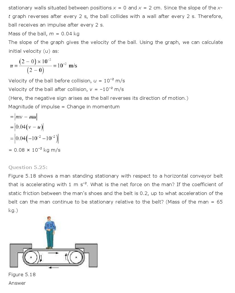 11th, Physics, Laws of motion 23