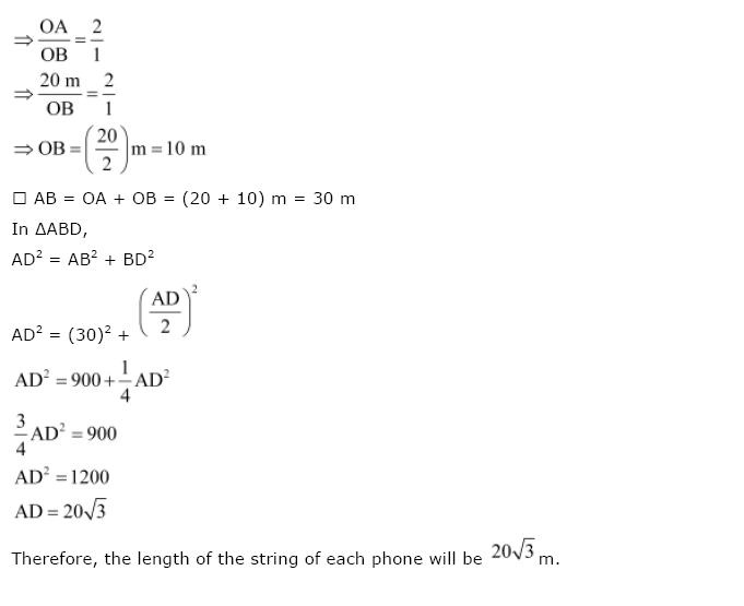 Circles NCERT Solutions 15