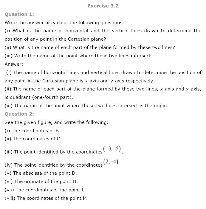 Coordinate Geometry NCERT Solutions 3