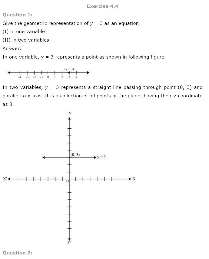 Linear Equations NCERT Solutions 18