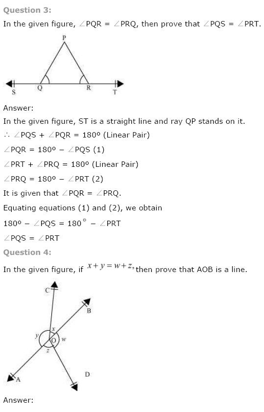 Lines And Angles NCERT Solutions 3