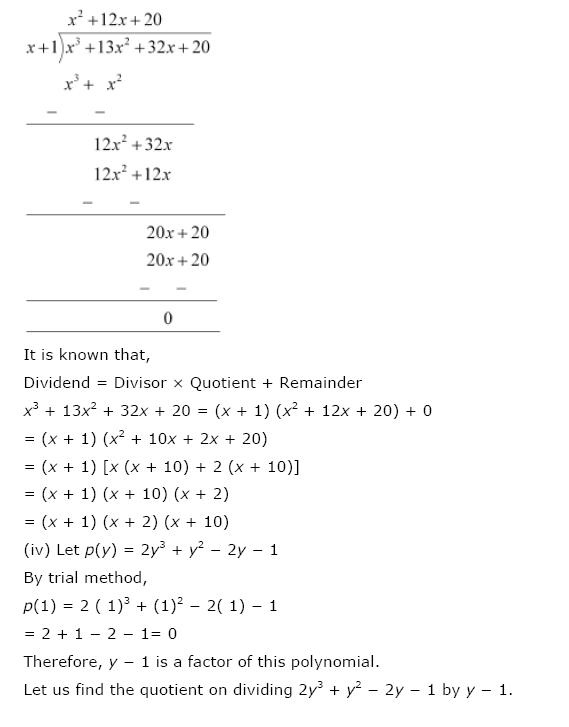 Polynomials NCERT Solutions 24