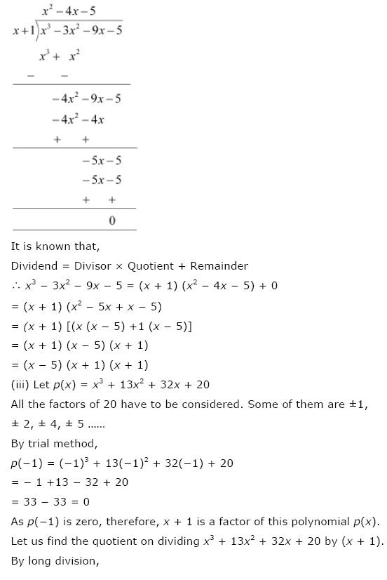 Polynomials NCERT Solutions 27