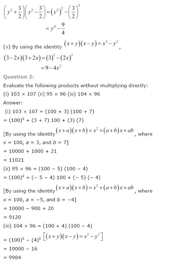 Polynomials NCERT Solutions 31
