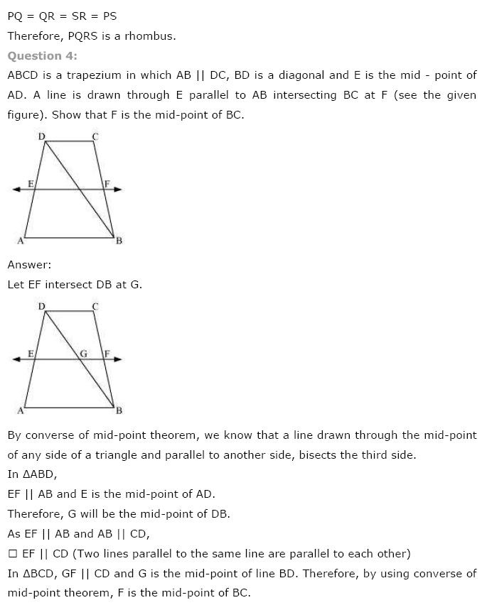 Quadrilaterals NCERT Solutions 17