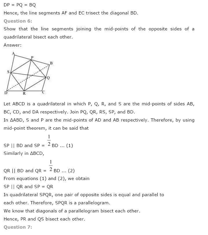 Quadrilaterals NCERT Solutions 19