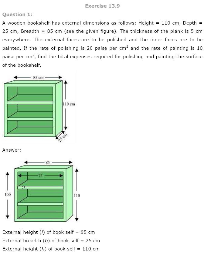 Surface Areas And Volumes NCERT Solutions 59