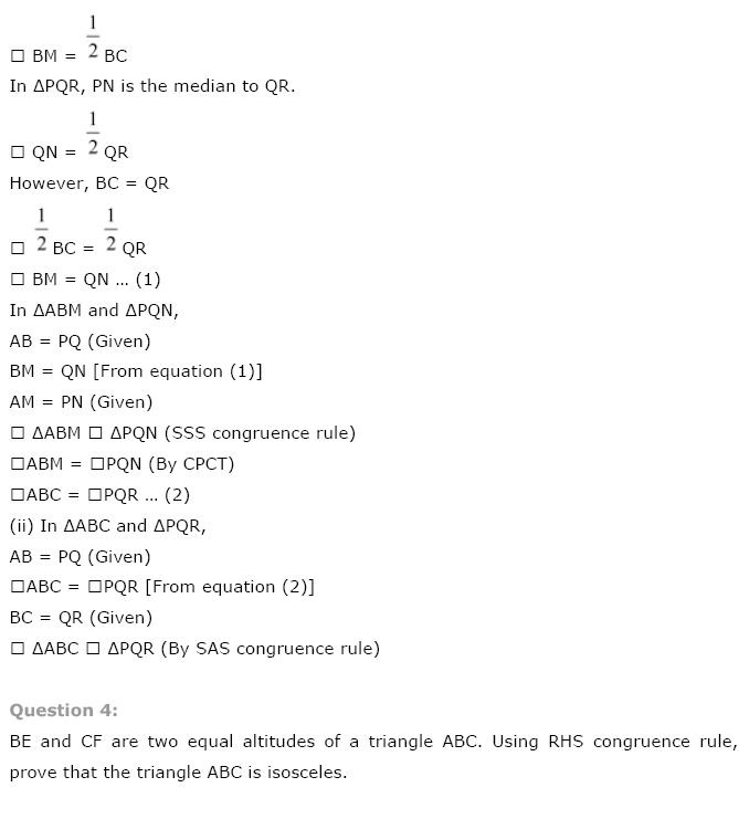 Triangles NCERT Solutions 16