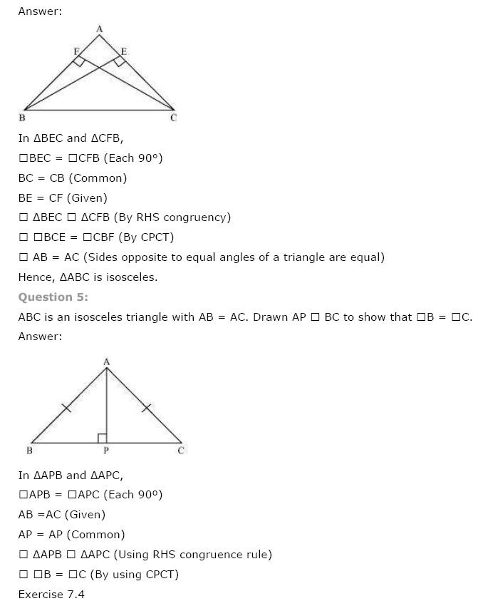 Triangles NCERT Solutions 17