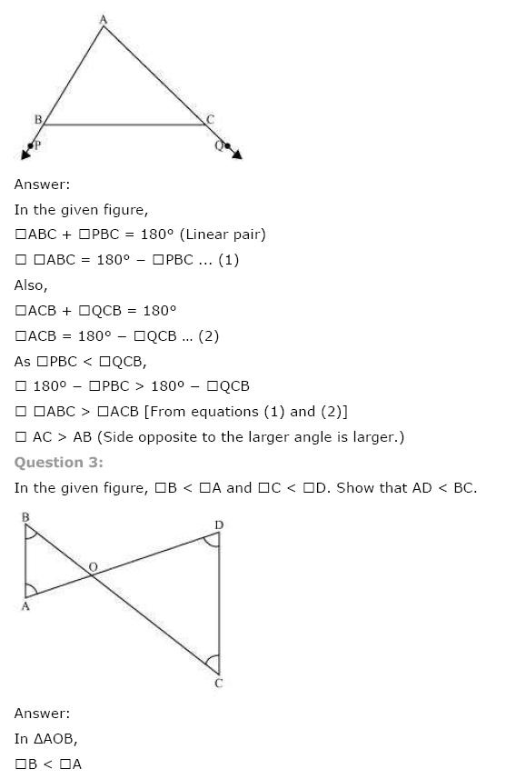 Triangles NCERT Solutions 19