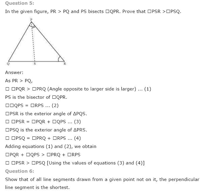 Triangles NCERT Solutions 22