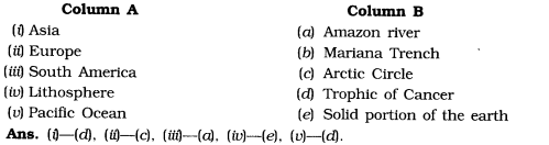 major domains of the earth