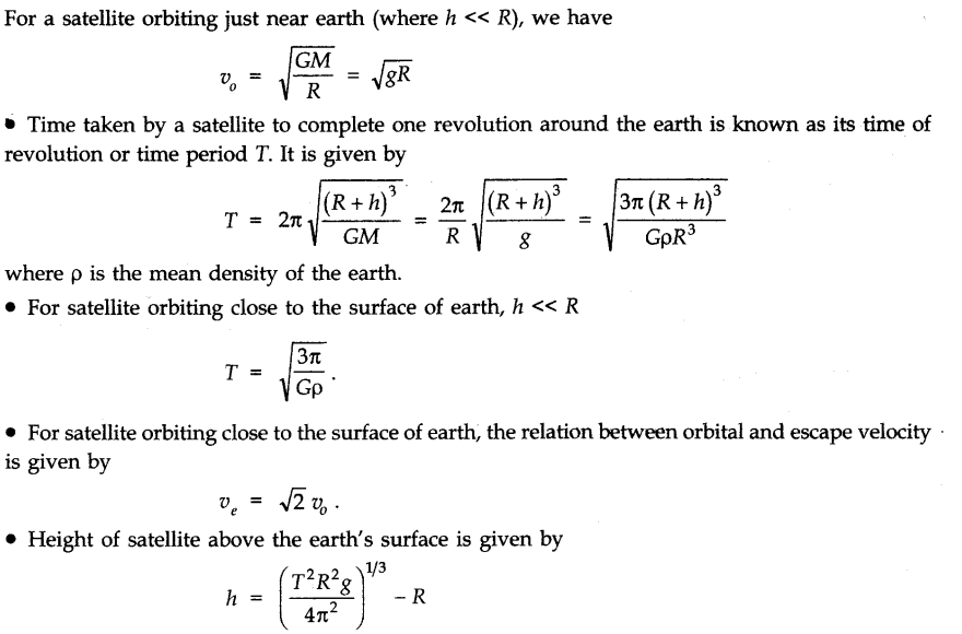 gravitation-cbse-notes-for-class-11-physics-15