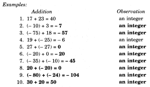 Integers Class 7 Notes Maths Chapter 1 2